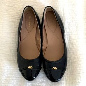 Black Cole Haan ballerine shoes